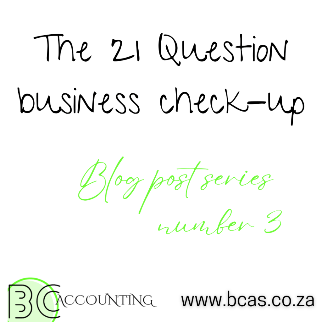 business check-up